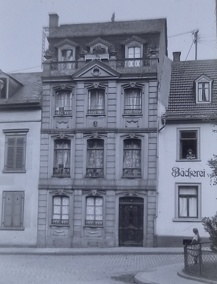 Heidenthal-Haus um 1900.