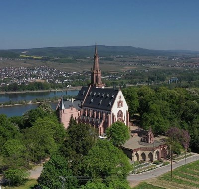 Rochuskapelle von oben