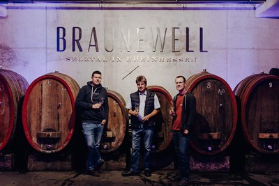 Das Weingut Braunewell aus Essenheim im Selztal zu Gast in der Vinothek Bingen am Rhein