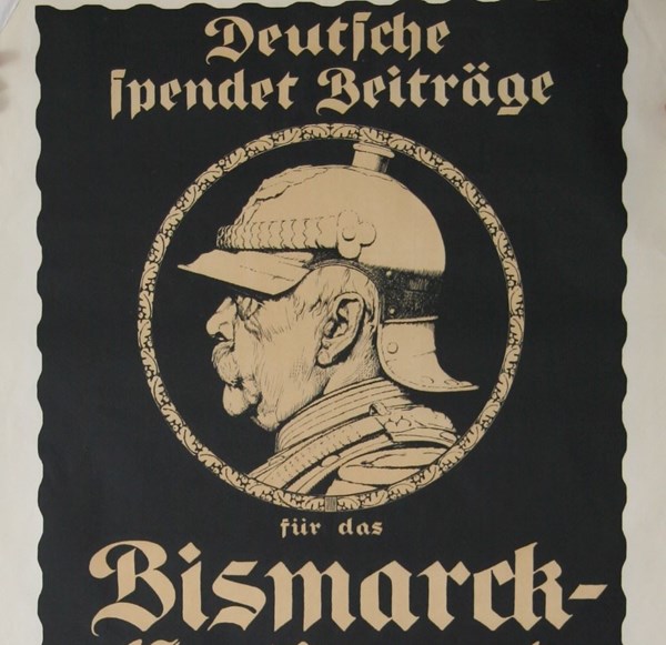 Werbeplakat - Bismarck für Bingen