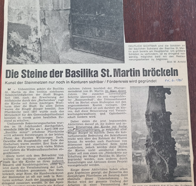 Basilika Bingen – Ein historisches Gebäude und die Renovierungen