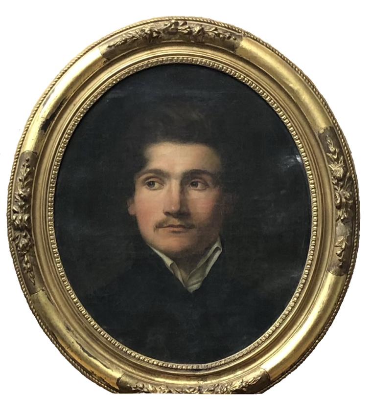 Porträt Herr Bauer, Öl auf Leinwand, 1836