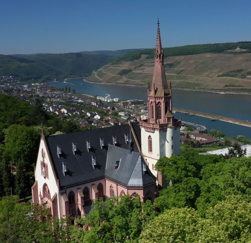 Neues Video: Bingen am Rhein von oben — Bingen am Rhein