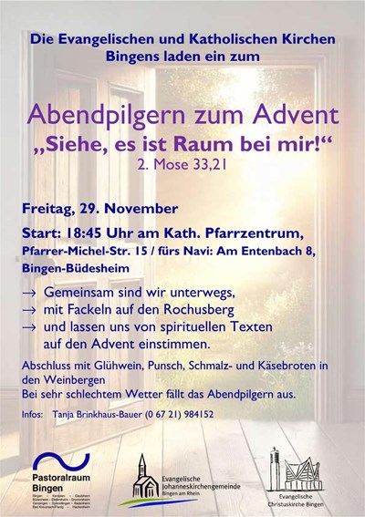 Abendpilgern zum Advent