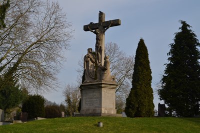 Das Ehrenmal in Bingen-Dromersheim.