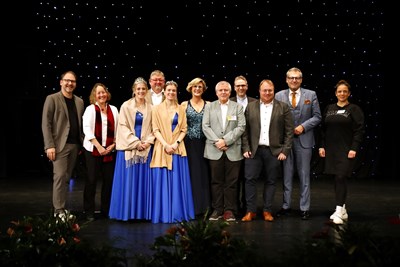 Verwaltung und Stadtrat organisierten für die Martinsfeier der Senioren ein buntes Programm.