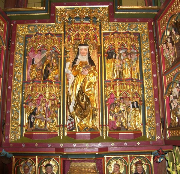 Hildegard Altar Rochuskapelle