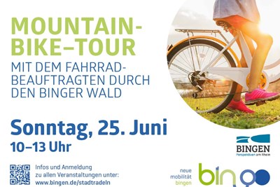 Plakat 'Mountainbike-Tour'