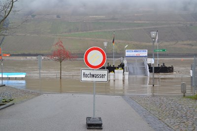 Hochwasser - Symbolbild.