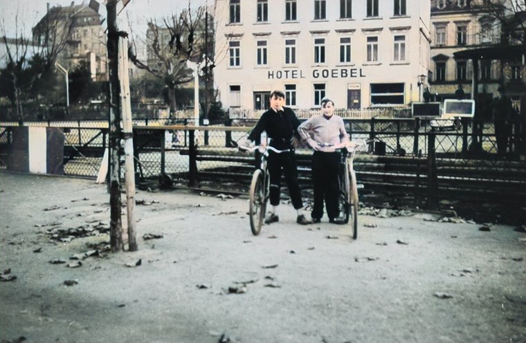 Das Hotel Goebel, wahrscheinlich 1930er Jahre.