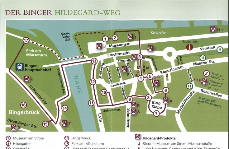Der Binger Hildegard-Weg