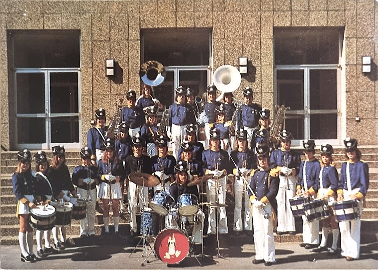 Ein Foto der Binger Füsiliere, vermutlich von 1975.