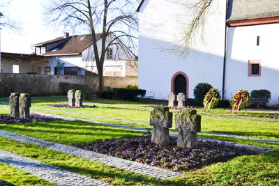 Der Ehrenfriedhof in Bingen-Dietersheim.