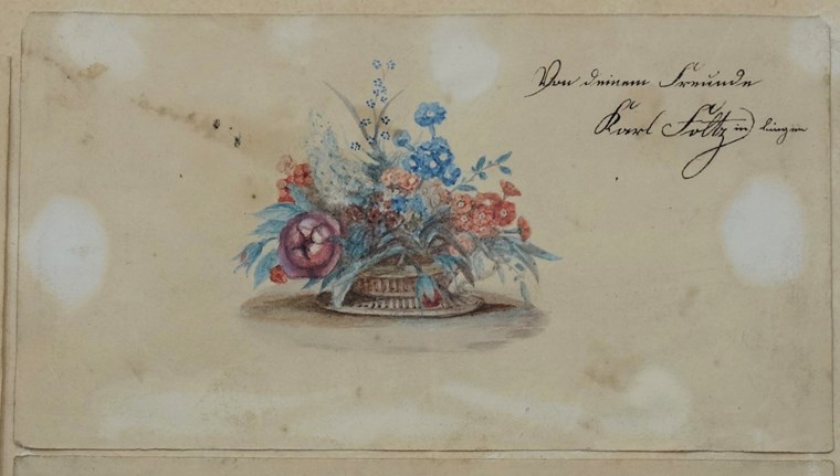 Blumenkorb, 1830