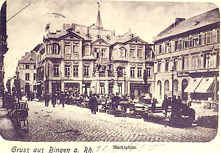 Speisemarkt, um 1890