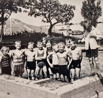 Kinder-Wasserspaß in den Rheinanlagen