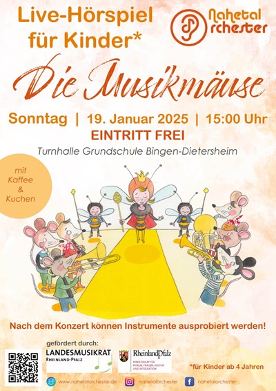 Live Hörspiel für Kinder " Die Musikmäuse"